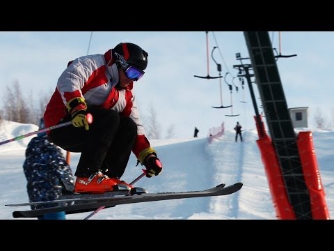 Master of skiing. Part 1 Мастер горных лыж, часть 1.