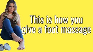 Face And Foot Mage For Relaxation