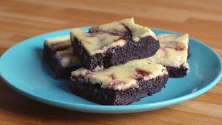 Böğürtlenli Cheesecake Brownie Tarifi