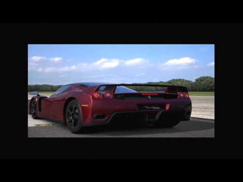 Enzo Ferrari vs Lamborghini Murcielago LP 670 SV On Top Gear Trackmp4