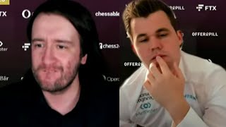 Magnus Carlsen Resigns The Fourth Game Against Teimour Radjabov And The Score Is 2-2