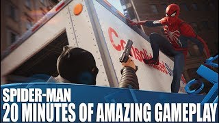 Marvel's Spider-Man - 20 Minutes Of Amazing Open World PS4 Gameplay Marvel's Spider-Man - 20 Minutes Of Amazing Open World PS4 Gameplay