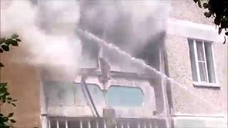 Видео Пожар квартиры в Гомеле по проспекту Октября от PRO Гомель, проспект Октября, Гомель, Белоруссия