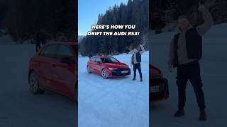 How To Drift The Audi Rs3