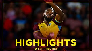 Highlights | West Indies v England | 1st T20I