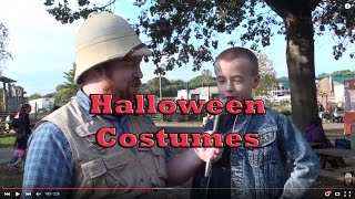 Colt Sebastian Taylor Gets Some Halloween Tips at Linvilla Orchards