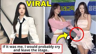 Oh My Girl Yooa Professionalism After Accidentally Hit In The Stomach While Performing