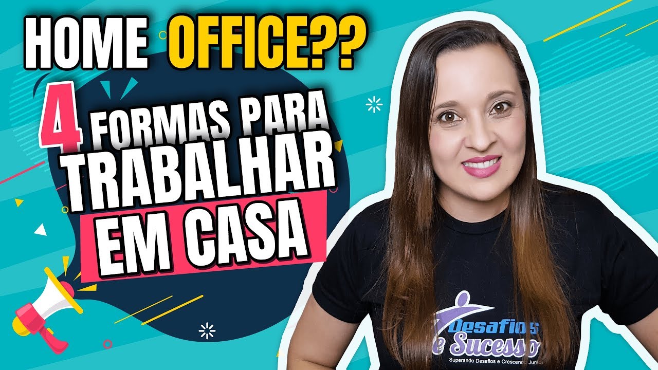 💻 HOME OFFICE o que é? Como funciona? 4 Principais Formas para TRABALHAR EM CASA |Por Mafalda Melo