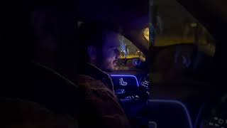 Mercedes Eqa Gece Iç Mekan Aydınlatması.