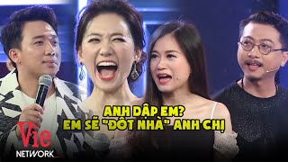 Vợ chồng Trấn Thành, Hari Won "dập" tới tấp vợ chồng Lâm Vỹ Dạ, Hứa Minh Đạt trên sóng truyền hình