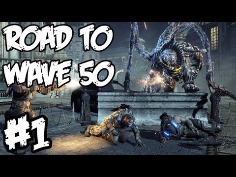 Gears of War 3 Horde Gameplay! Join us as we go from Wave 1 to Wave 50 