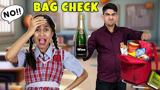 After School Surprise Bag Check | Very Shocking  😱 Fas Gaye 😱