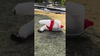 Fun Time With The Inflatable Sumo Costume.