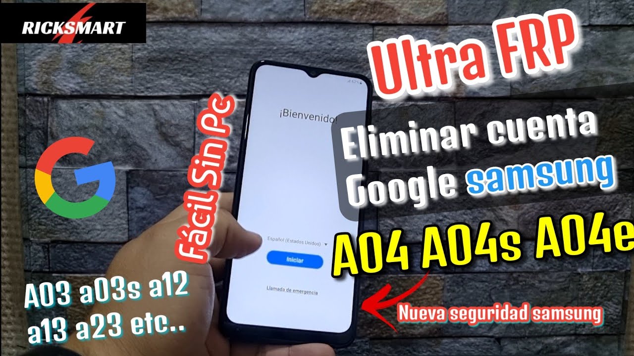 FRP How to Delete Google Account Samsung a04 a04s a04e FRP How to Delete Google Account Samsung a04 a04s a04e