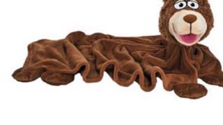 Cuddle Uppets Brown Bear Plush