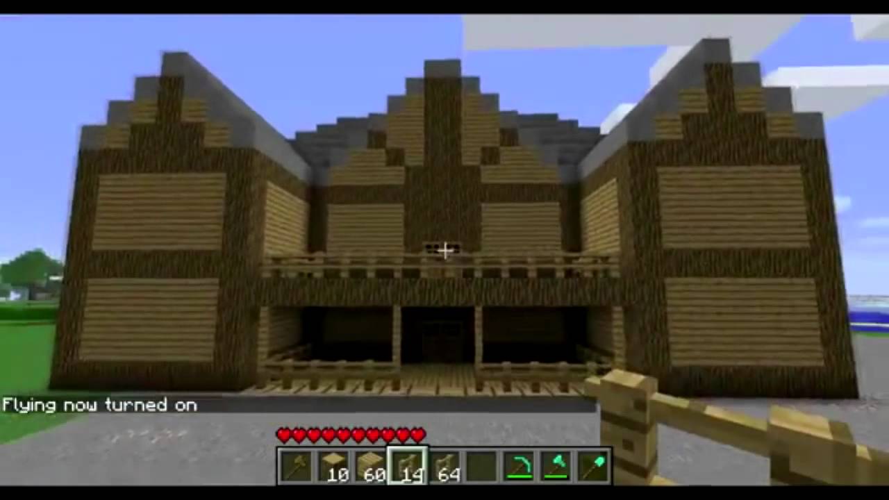 Minecraft Mansion Tutorial - YouTube
