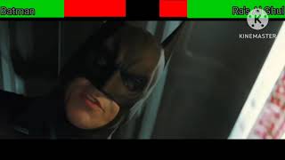 Batman Vs Ras Al Ghul With Healthbars Train Fight