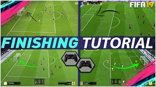 FIFA 19 FINISHING TUTORIAL - SECRET SHOOTING TRICKS TO SCORE GOALS EVERYTIME - COMPLETE TUTORIAL
