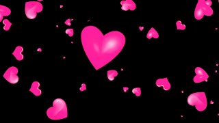 Красивые Розовые Сердечки Фон - Футаж Для Видео Монтажа. | Футажи Для Монтажа Розовое Сердечко
