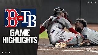 Red Sox Vs. Rays Game Highlights 92125 Mlb Highlights