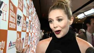 Elizabeth Olsen At New York Film Festivals Red Carpet For Martha Marcy May Marlene Interview