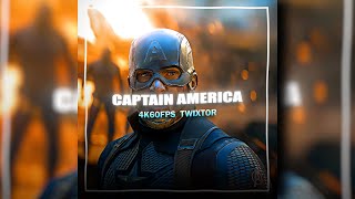 Captain America Endgame 4K60Fps Twixtor Free Clips