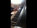 Oasis - Half the World Away (Piano cover)
