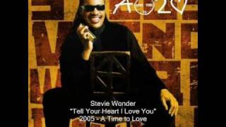 Watch Stevie Wonder Tell Your Heart I Love You video