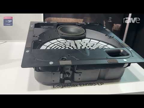 ISE 2025: Bose Professional Shows Off EdgeMax EM180-LP Low Profile In-Ceiling Loudspeaker