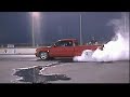 Dodge Dakota R/T's doing burnouts