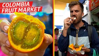 Tasting Some Of The Wildest Fruit At Bogotás Paloquemao Market  Vox Borders With Johnny Harris