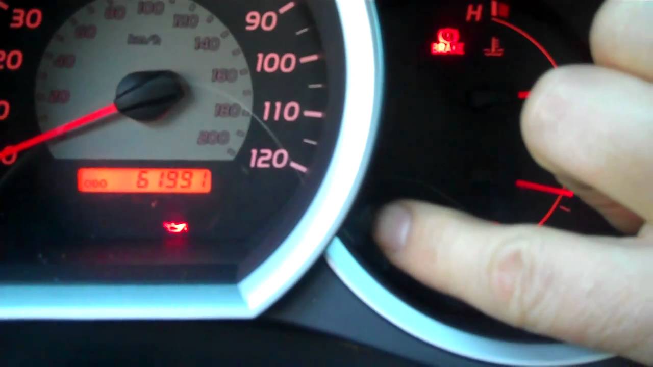 How To Reset The Maint Reqd Light On A Toyota Tacoma After