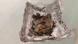 This Tin Foil Boat Can Hold Over 220 Coins??