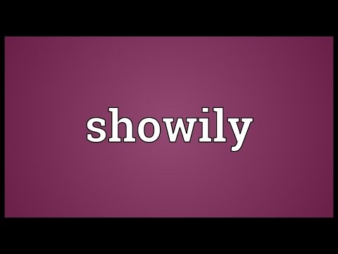 Header of showily