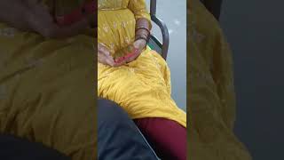 Candid Women Sucessful Foot Sie On Public