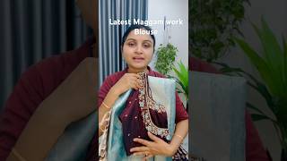 Latest Model Maggam Work Blouse Blouse
