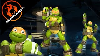 Neca Michelangelo Teenage Mutant Ninja Turtles 2012 Action Figure Review