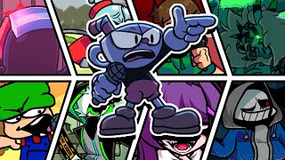 Knockout But Every Turn A Different Character Sings Fnf Knockout But Everyone Sings It