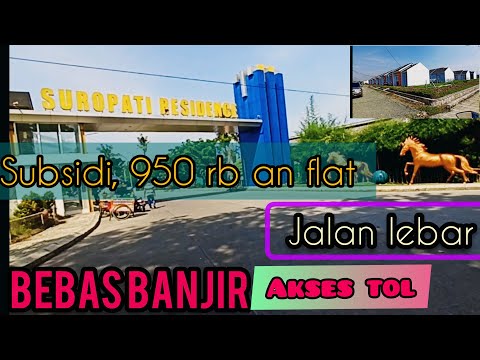 Perumahan subsidi suropati residence tambun utara || sudah ramai dan bersih