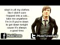 Owl City - Good Time (LYRICS) feat. Carly Rae Jepsen