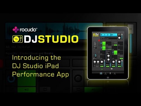 Free DJ App For iPad - Rocudo "DJ Studio" powered by Loopmasters - Short Overview
