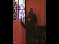 Pastor Craig Mitchell-Sherman teaching