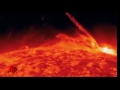 Raw Video: Large Solar Flare Erupts