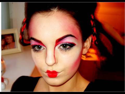Expensive Makeup on Is My Take On A Geisha Look  This Is Not A Traditional Geisha Makeup