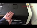 How to reset extent life of  Brother HL-3170CDW Hl-3140cw toner cartridges