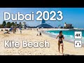 Dubai 🇦🇪 Kite Beach [ 4K ] Walking tour