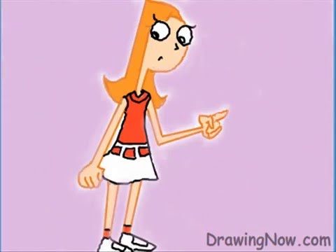 How To Draw Fish Hooks Characters. How To Draw Candace From