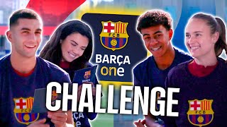 Barça One Challenge | Lamine Vs Ferran & Graham Vs Engen  🎥⚽🍿