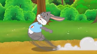 Tavşan ve Kaplumbağa Masalı | Adisebaba Masal çizgi film çocuk masalları | Turki