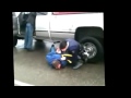 Police Officer Kicks Man in Face